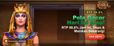 Rahasia Cleopatra Menanti Anda banner image